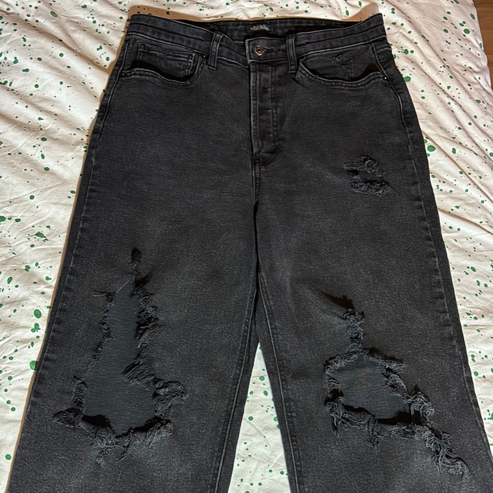 Wild Fable High Rise Distressed Jeans - Picture 6 of 9